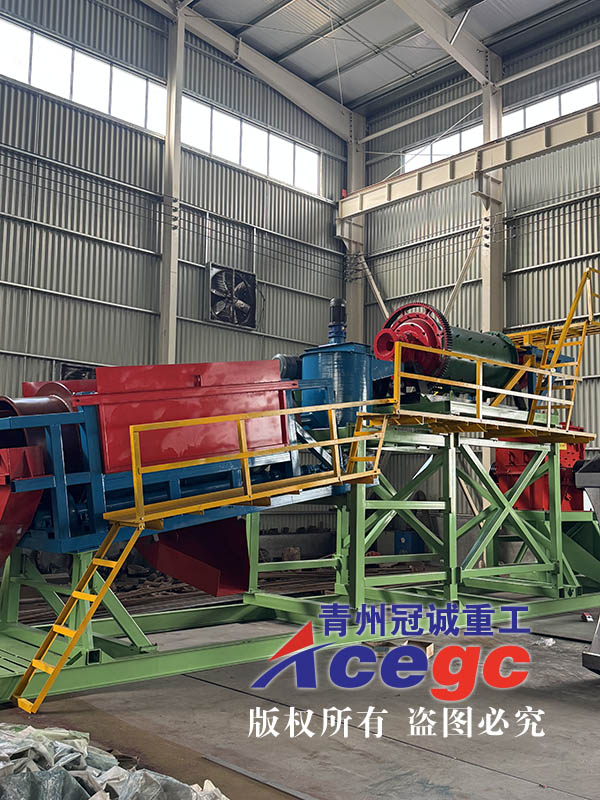 破碎滾筒篩洗礦機